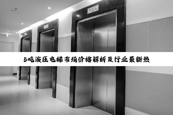 5吨液压电梯市场价格解析及行业最新热点趋势