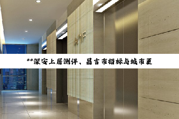 **深安上居测评、昌吉市招标与城市更新：多维视角下的社会经济发展实践**